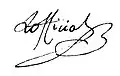Signature de Louis Prosper Lofficial