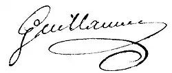 signature de Louis-Marie Guillaume