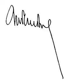 signature de Marcel Vandal