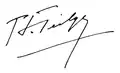Signature de Pierre-Henri Teitgen