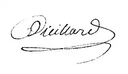 signature de Pierre-Jacques Vieillard