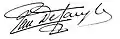 Signature de René Delzangles