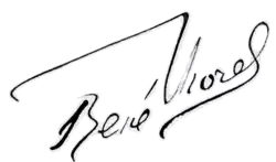 signature de René Thorel