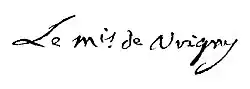 signature de René Vauquelin