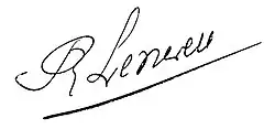 signature de Robert Leneveu