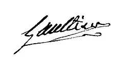 signature d'Urbain-Adam-Louis-François Gaultier