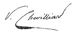 signature de Vincent Chevilliard