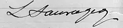 signature de Louis Sauvageot
