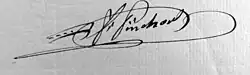 signature de Nicolas François Pinchon