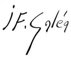 signature de Jean-François Galéa