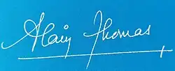 signature d'Alain Thomas
