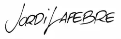 signature de Jordi Lafebre