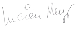 signature de Lucien Meys