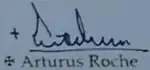 Signature de Arthur Roche