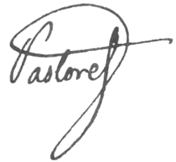 signature d'Emmanuel de Pastoret