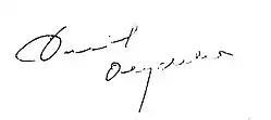 signature de Daniel Olbrychski