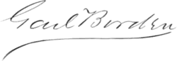 signature de Gail Borden
