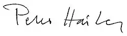 signature de Peter Härtling