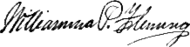 signature de Williamina Fleming