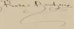 signature de Rosa Bonheur