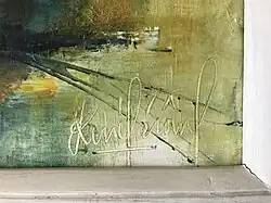 signature de Jean-René Jérôme