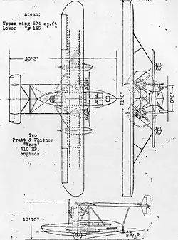 Description de l'image Sikorsky S-38 3-view drawing NACA Aircraft Circular No.79.jpg.