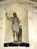 Statue de Saint Jean Baptiste.