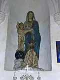Statue de la Vierge à l'Enfant.