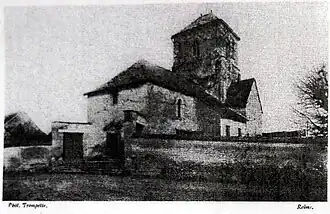 l'église du XIIe&nbsp;siècle.