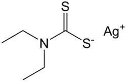 Image illustrative de l’article Diéthyldithiocarbamate d'argent