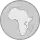 Médaille d'argent, Afrique