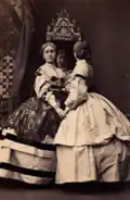 The Misses Booth : Janet Booth et sa sœur Mary Augusta, 1861.