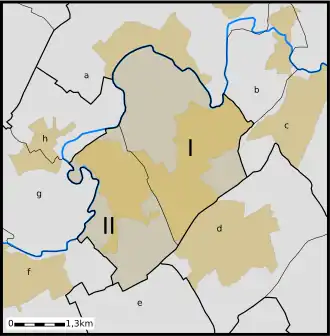 Carte de Laethem-Saint-Martin