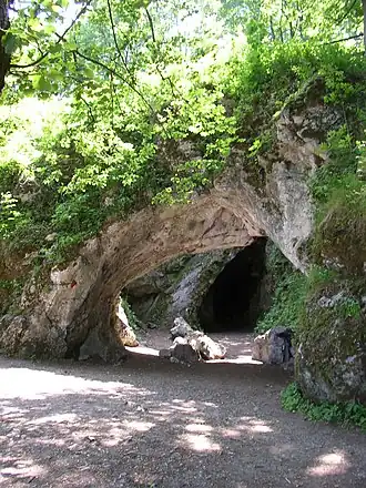 La grotte Šipka.
