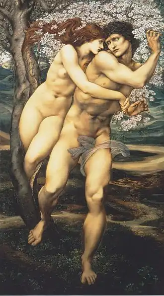 L'Arbre de l'oubli, par Edward Burne-Jones, 1881-1882.