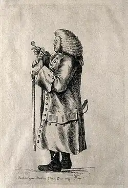 Sir William Browne, eau-forte (1771, Wellcome Collection.