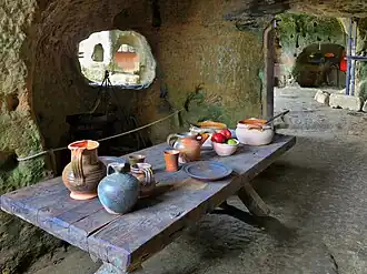 Le grand cluzeau de Commarque.