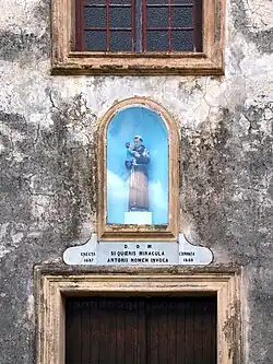 Niche Saint-Antoine.