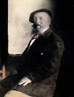 Alfred Sisley vers 1897(photographie de Joseph P. Jiolo),Paris, collection Sirot-Angel.