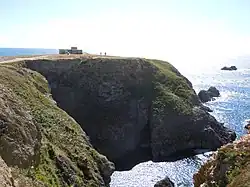 Site de l'ancienne station radar de Port Coton.