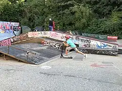 Skatepark La fièvre à Lausanne - extérieur