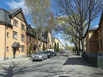 Skogsvaktargatan.