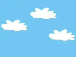 Calque des nuages - arrière.