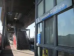 Vue de la station aérienne.