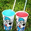Gobelets de Slush Puppie.