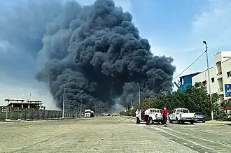 Image illustrative de l’article Explosion du port de Shahid Rajaï