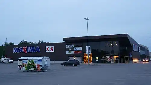 Magasin Maxima.