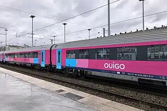 Ouigo Train Classique à Paris-Nord.