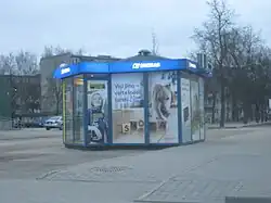 Kiosque de la banque Snoras