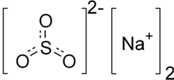 Image illustrative de l’article Sulfite de sodium